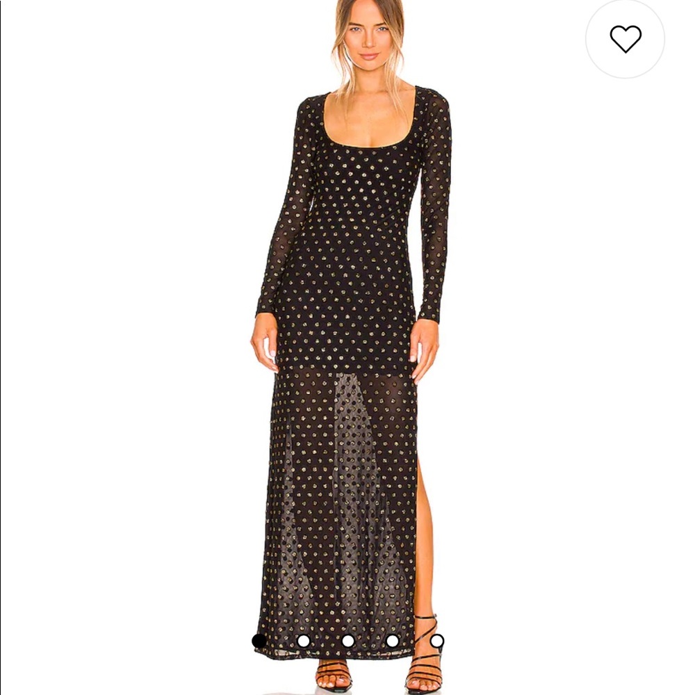 Long black dress For Love and Lemons